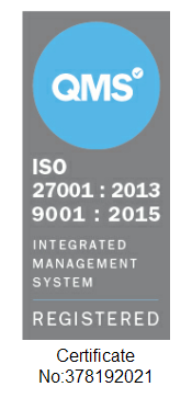ISO 27001 9001 IMS Badge